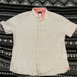 Mens 7 Diamonds button up short sleeve (XXL)